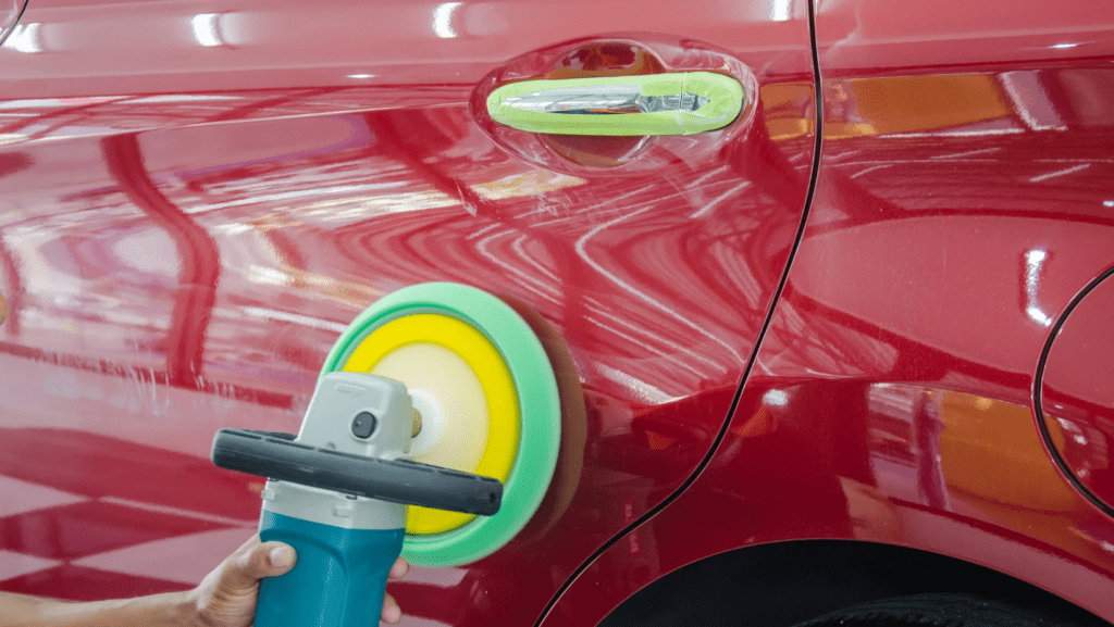 car scratch repair polishing