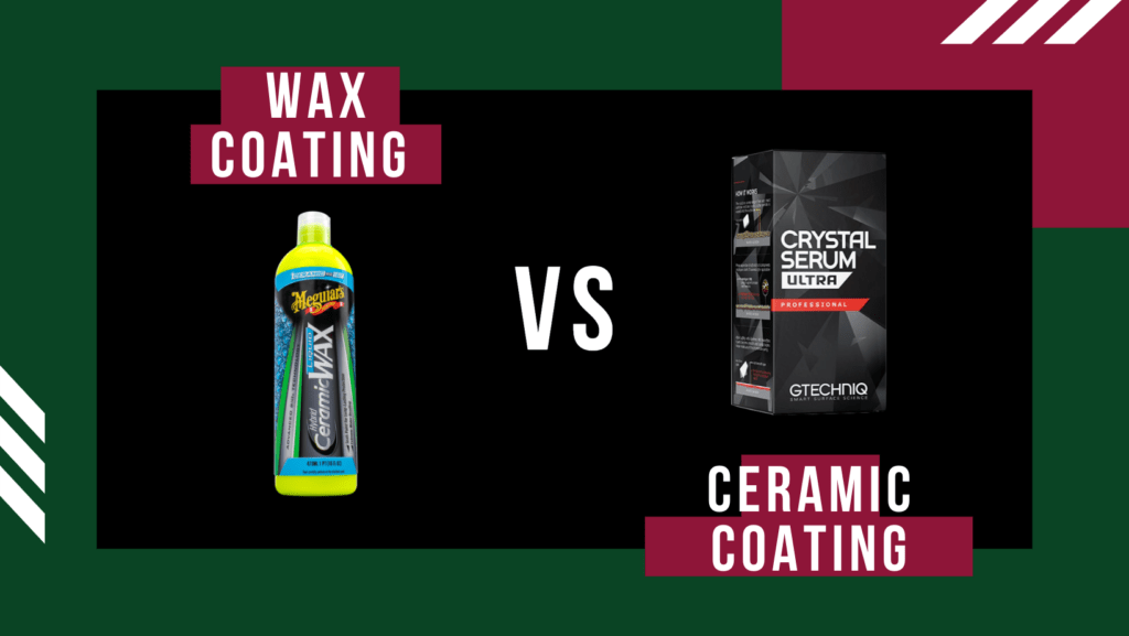 ceramic car coating vs car waxing