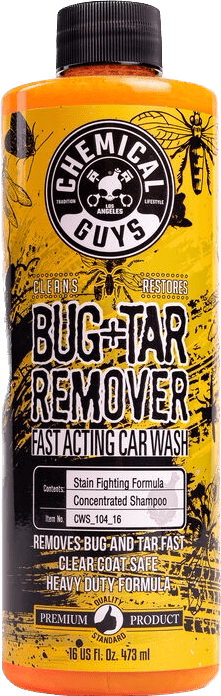 best bug and tar remover shampoo for car