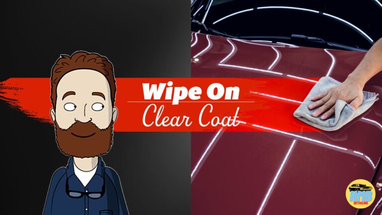 wipe on clear coat